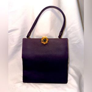 Vintage Prestige Navy Handbag